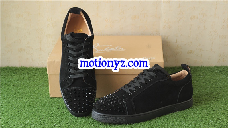 Christian Louboutin Sneaker Black Suede